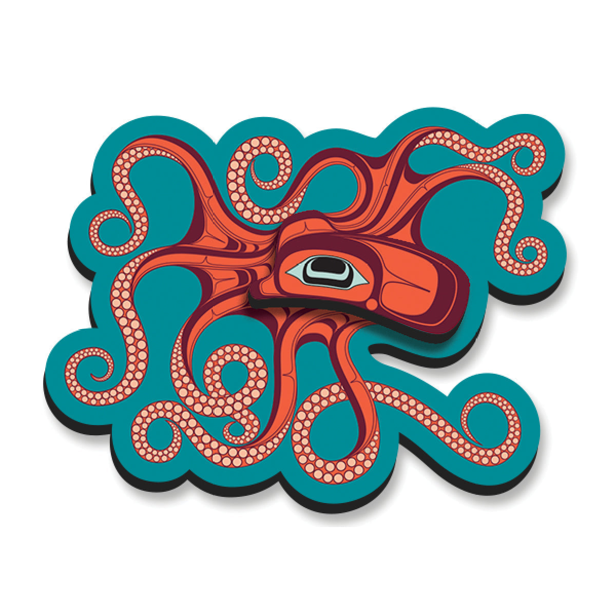 Indigenous Art 3D Magnet