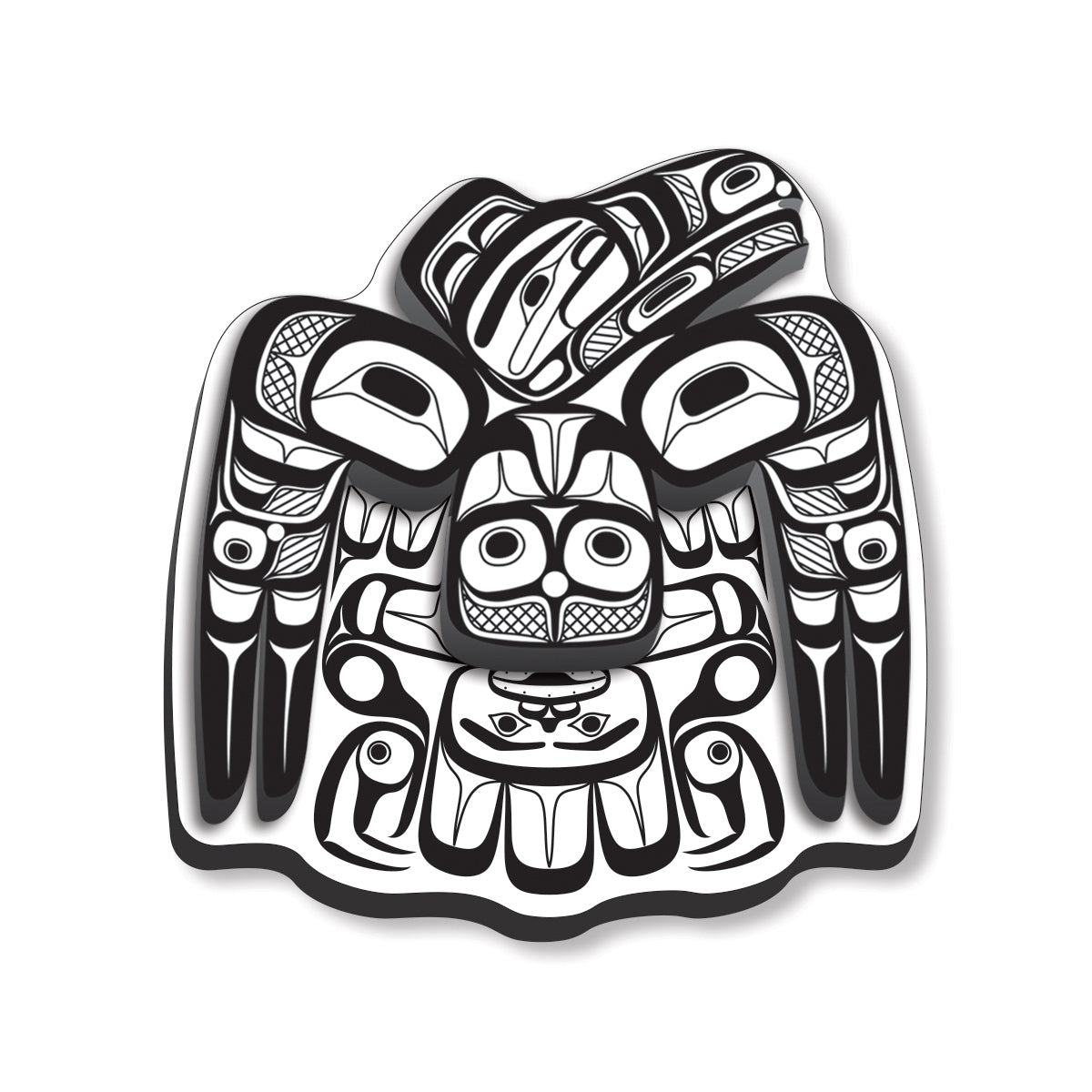 Indigenous Art 3D Magnet