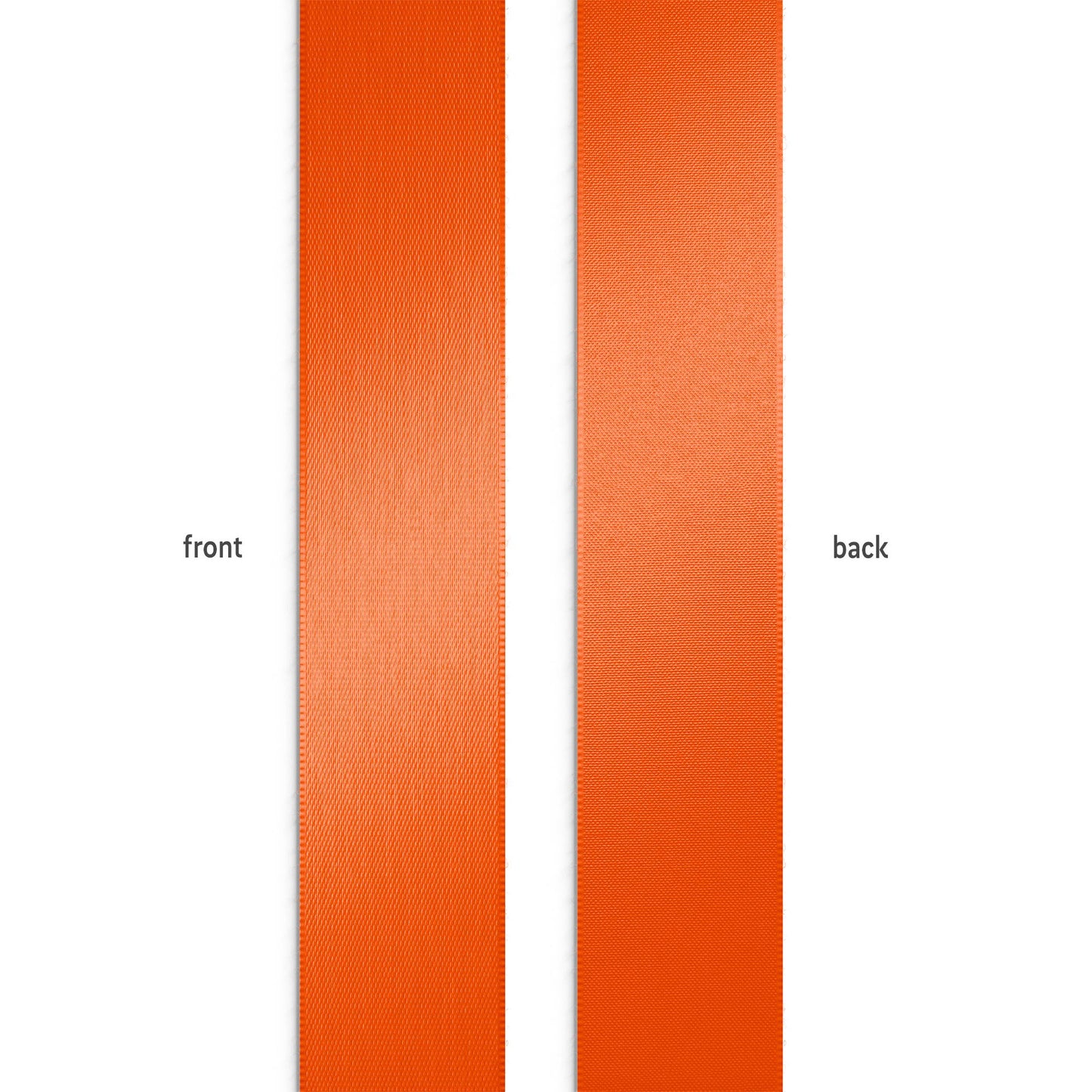Orange Satin Ribbon