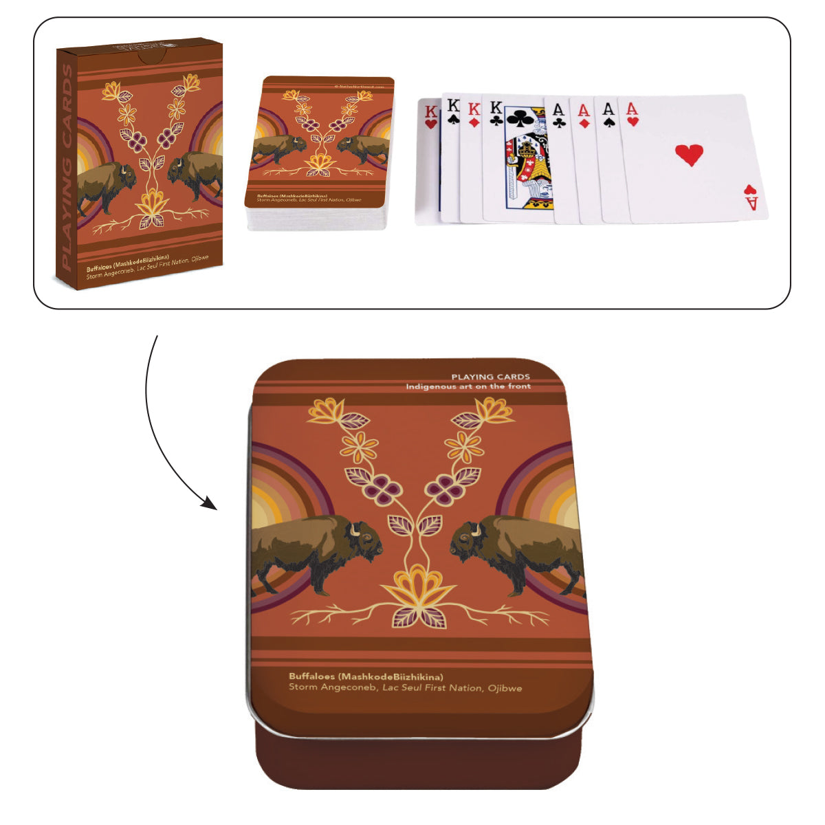 Indigenous Art Playing Cards - Single Deck