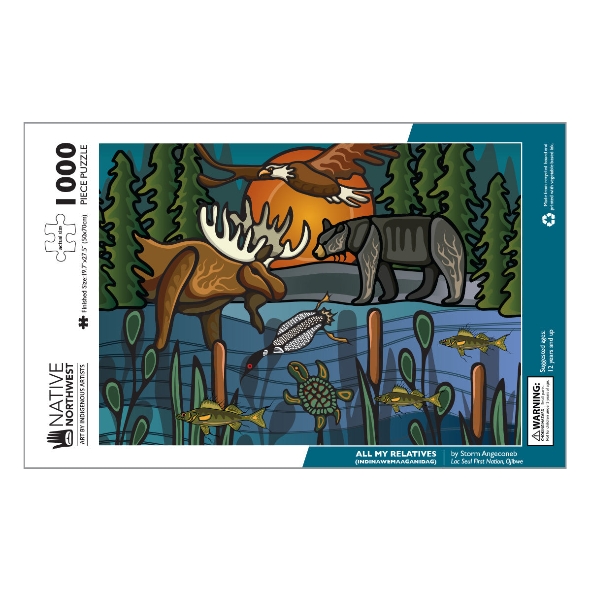 Indigenous Art 1000 Piece Jigsaw Puzzle