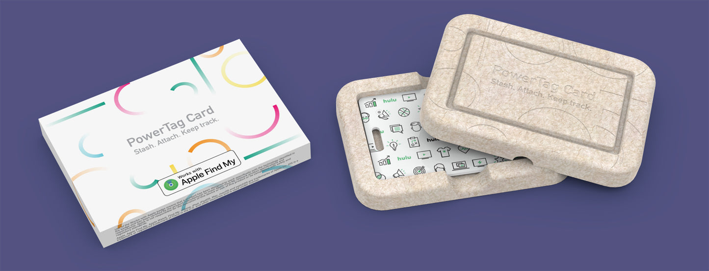 PowerTag Card with Bluetooth FindMy Capacity