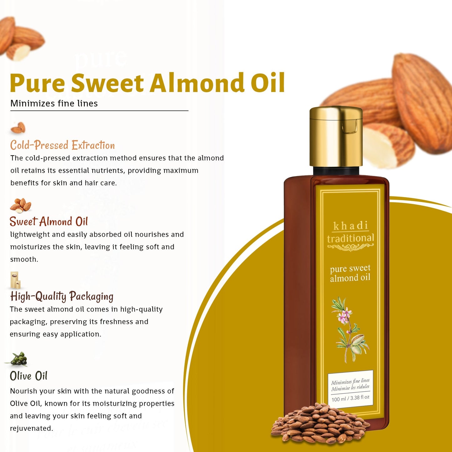 Khadi Traditional Almond Pack