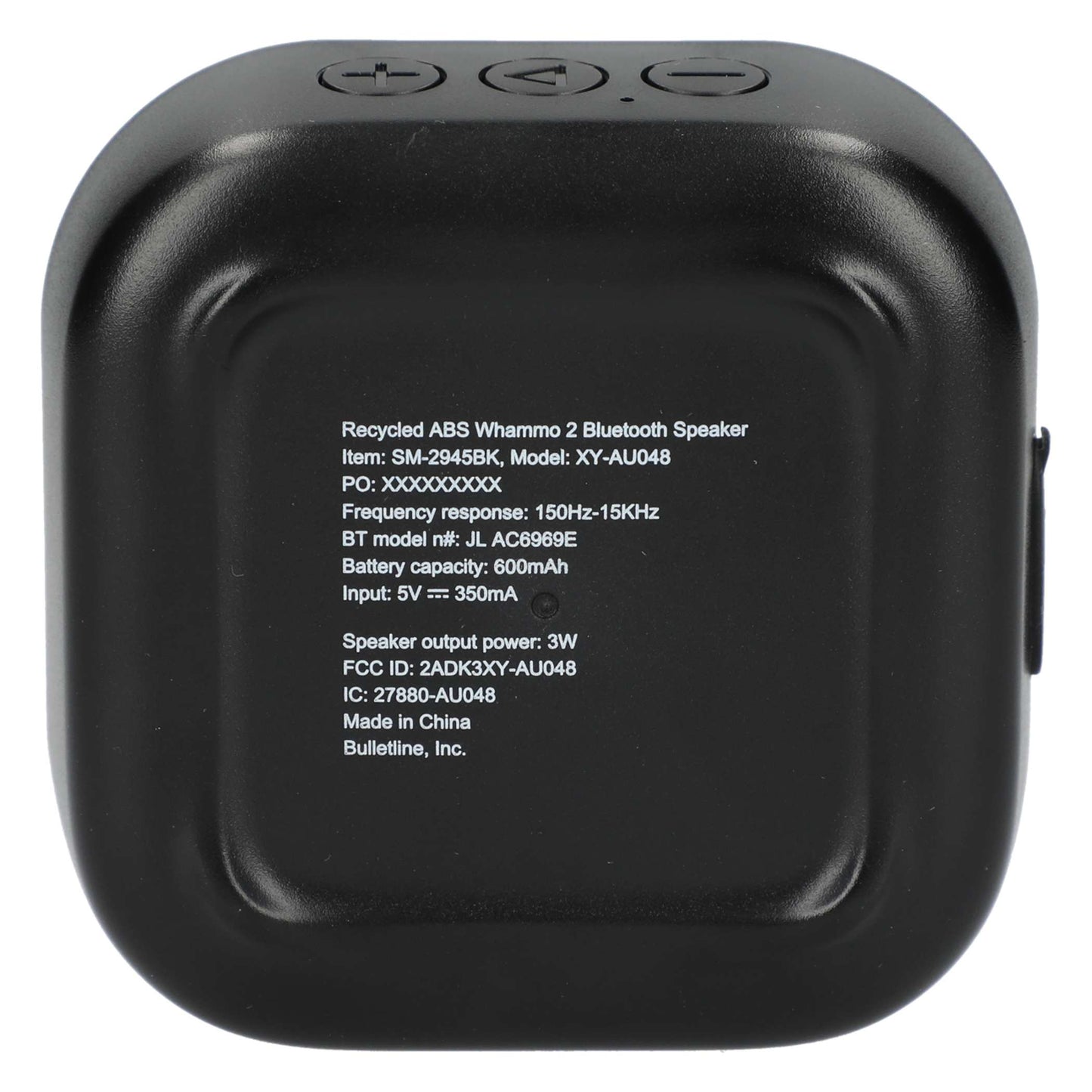 Brandable Recycled ABS Whammo 2 Bluetooth Speaker