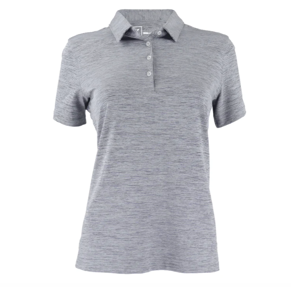 Heather Stripe Polo