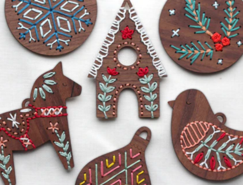 DIY Stitched Ornament Kit