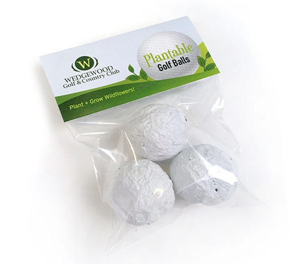 Plantable Golf Balls Seed Bombs