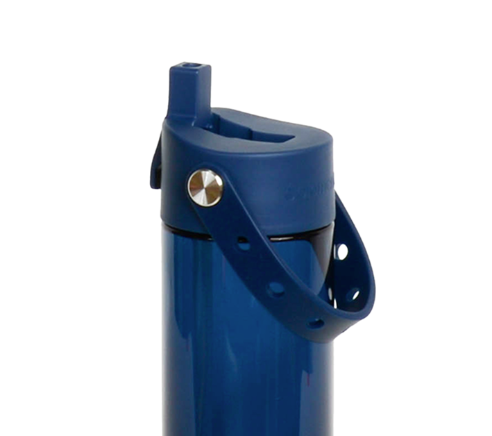 26oz Splash Tritan Charm Bottle with Drinking Spout and Straw