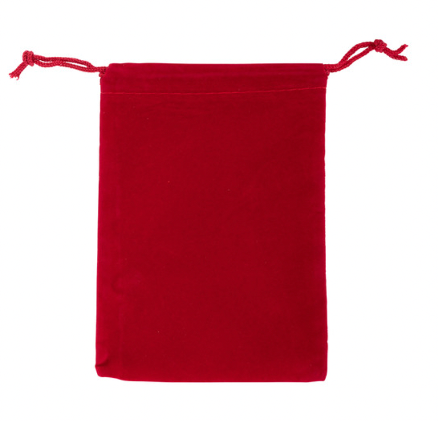 Red Velveteen Pouches
