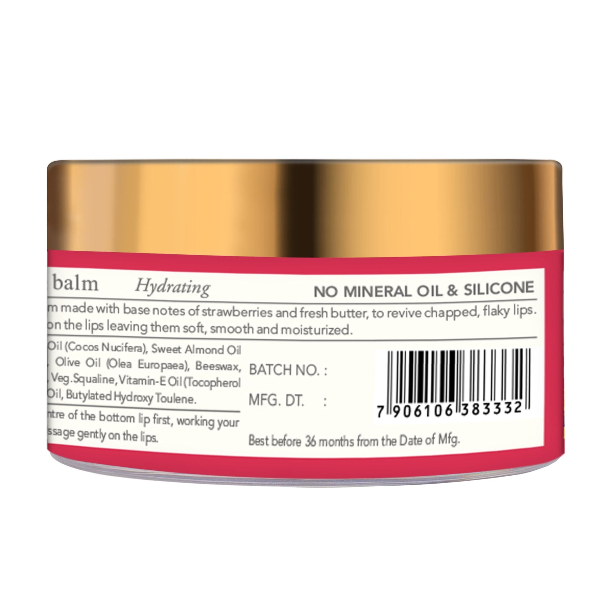 Khadi Traditional Strawberry Lip Balm