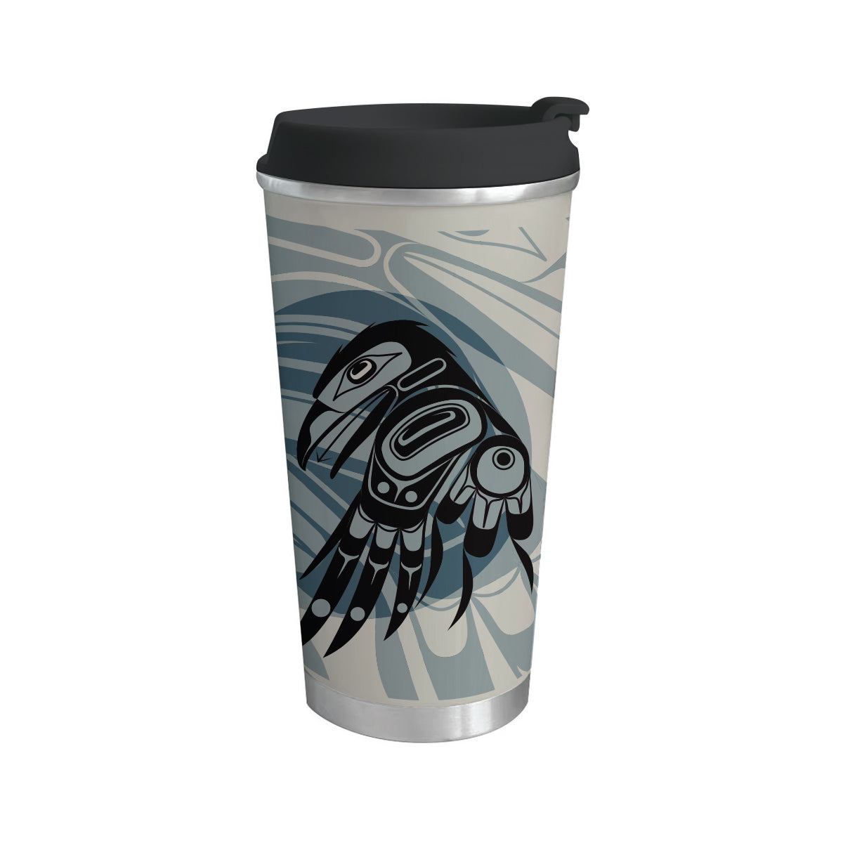 Indigenous Art Artistic Travel Mug 18 oz.