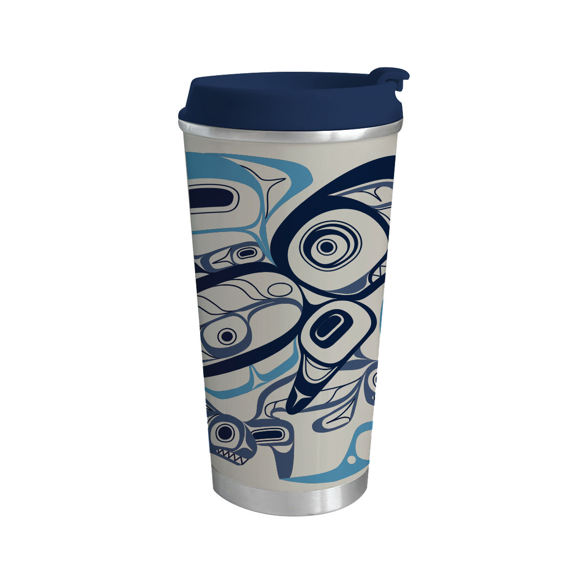 Indigenous Art Travel Mug, 18 oz