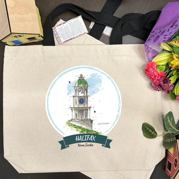 Artisan City Sketch Standard Tote - Nova Scotia