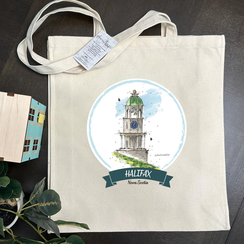 Artisan City Sketch Tall Tote - Nova Scotia