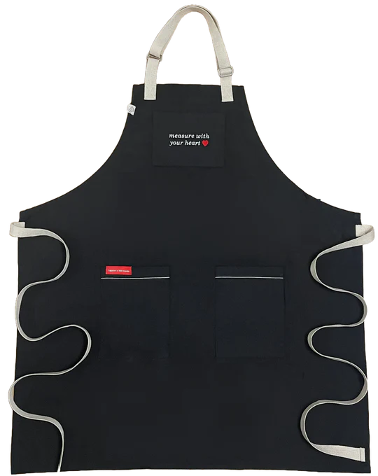 Measure with Your Heart Canvas Apron