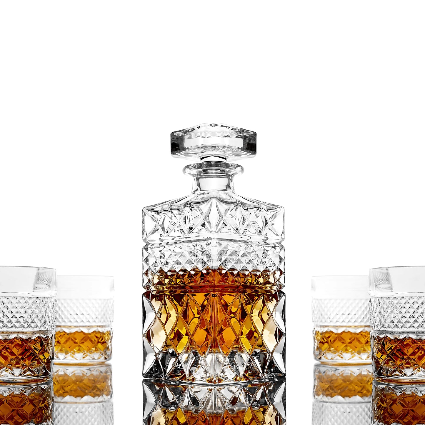 Whiskey Stones & Decanter Gift Set
