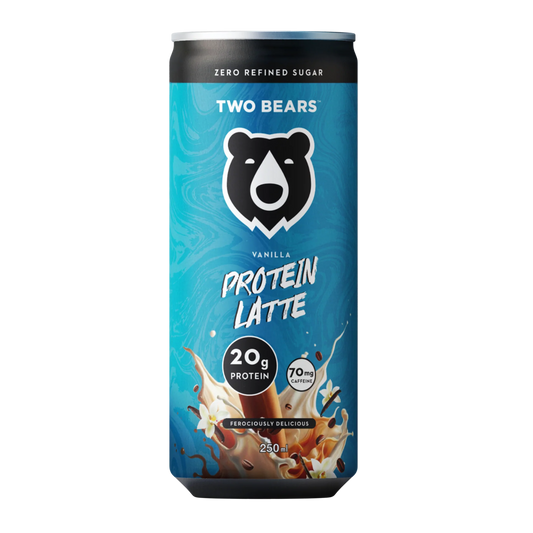 Two Bears Vanilla Protein Latte