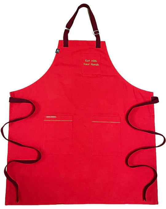 Eat with Your Hands Canvas Apron