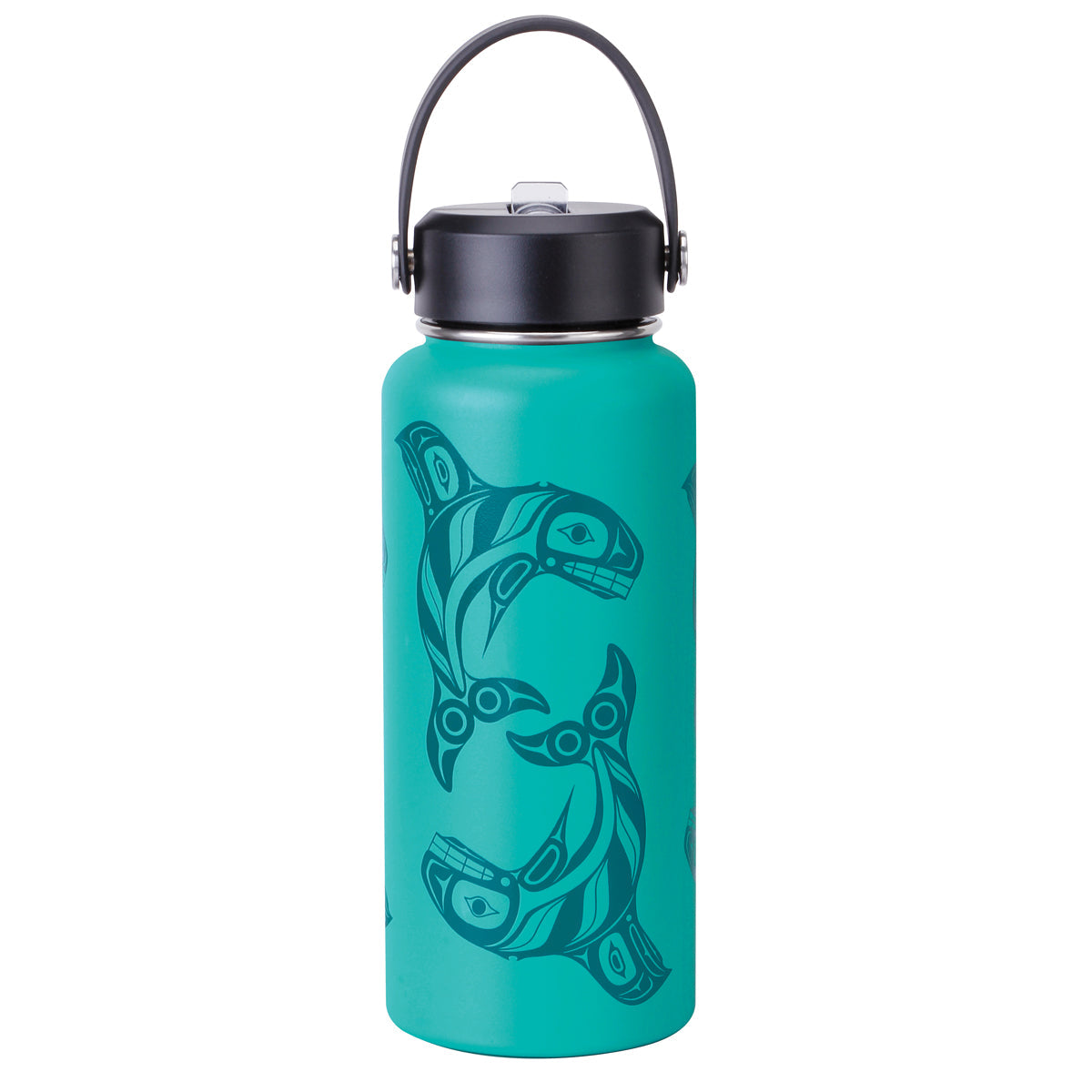 Indigenous Art Wide Mouth Insulated Bottles