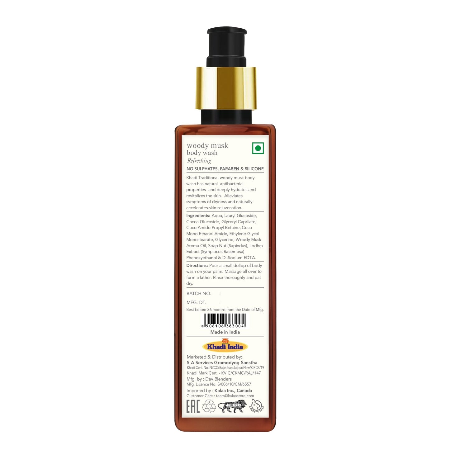 Woody Musk Body Wash