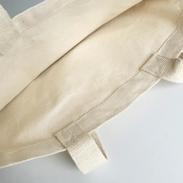 Herbs Hand Printed Every Day Canvas Tote Bag