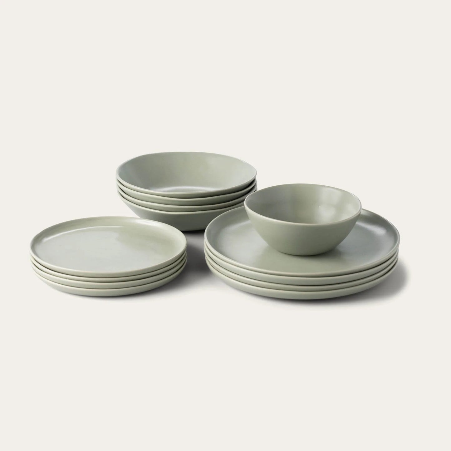 Glass Dinnerware Set (16 pieces)