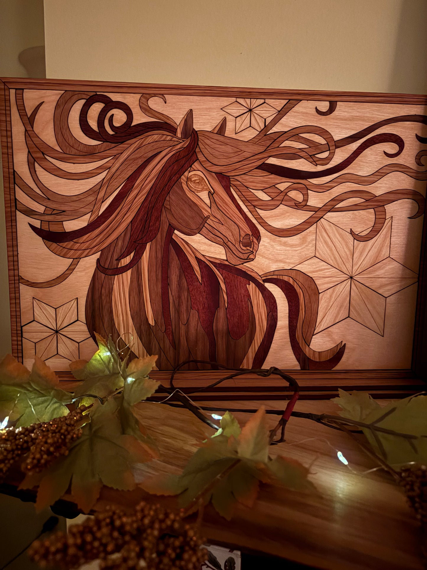 Nature Wood Art Feature/Ornament
