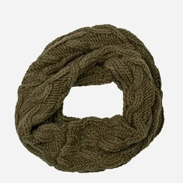 Cable Infinity Scarf