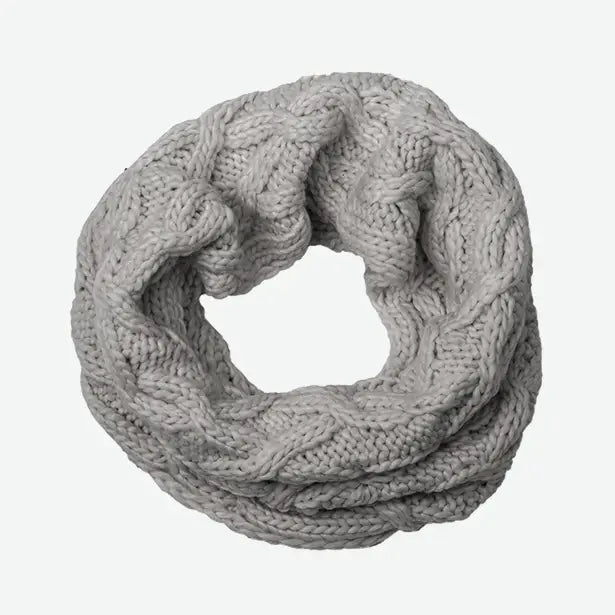Cable Infinity Scarf
