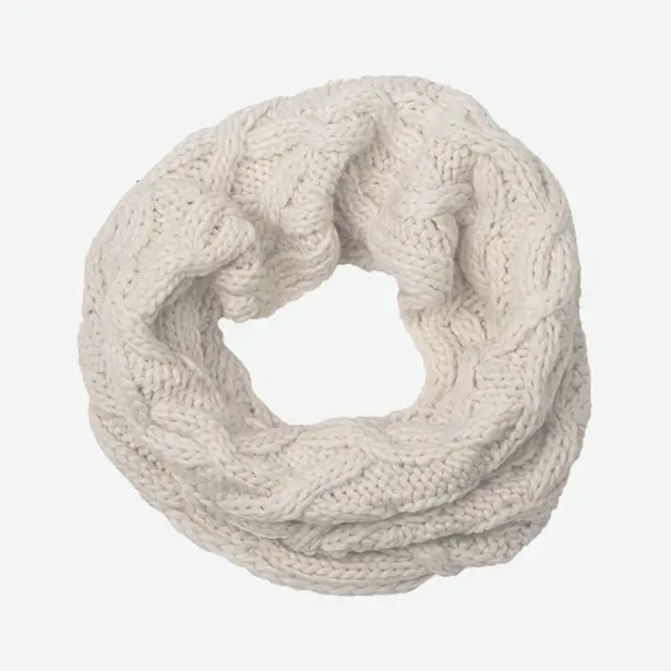 Cable Infinity Scarf