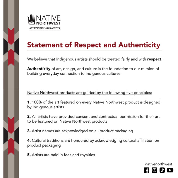 Indigenous Art Every Child Matters Reversible Wristband