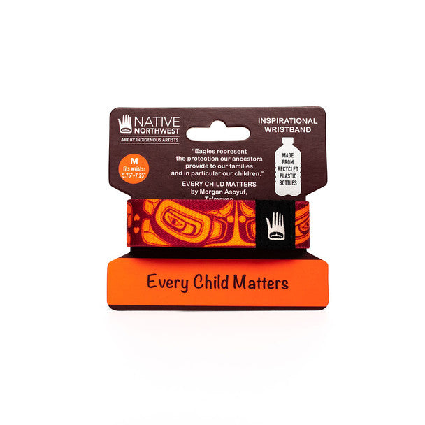 Indigenous Art Every Child Matters Reversible Wristband