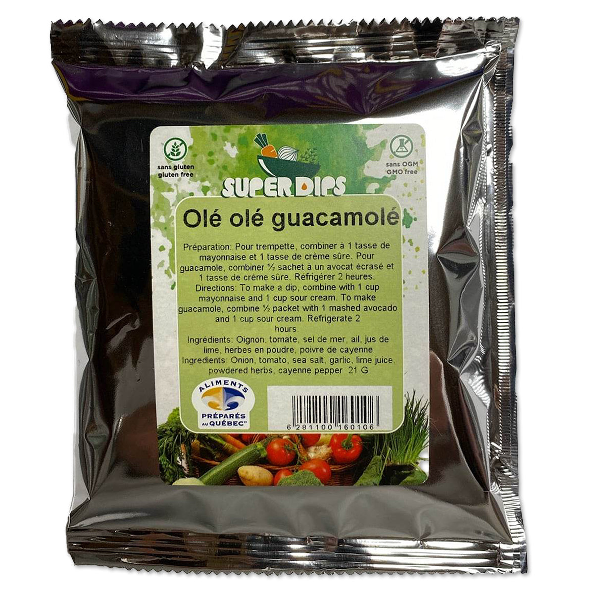 Super Dips Olé Olé guacamolé!