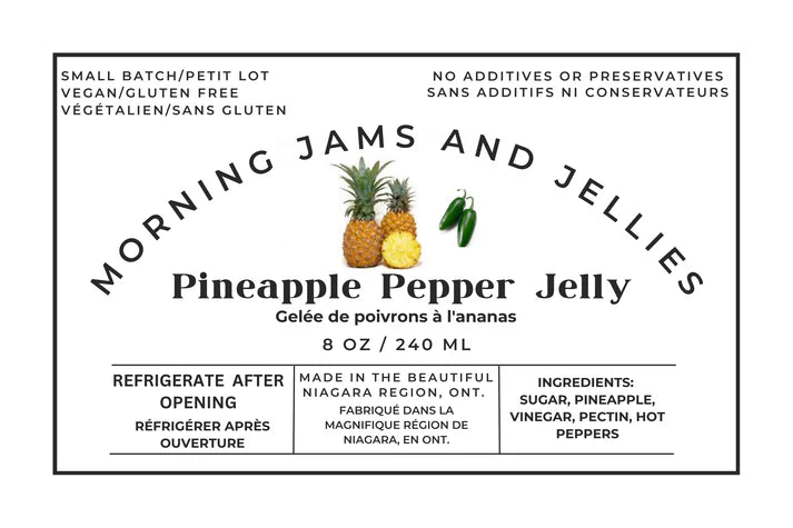 Niagara Region Spicy Pepper Jellies