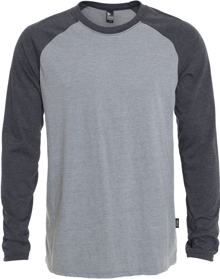 Unisex raglan long sleeve t-shirt - Made in Canada