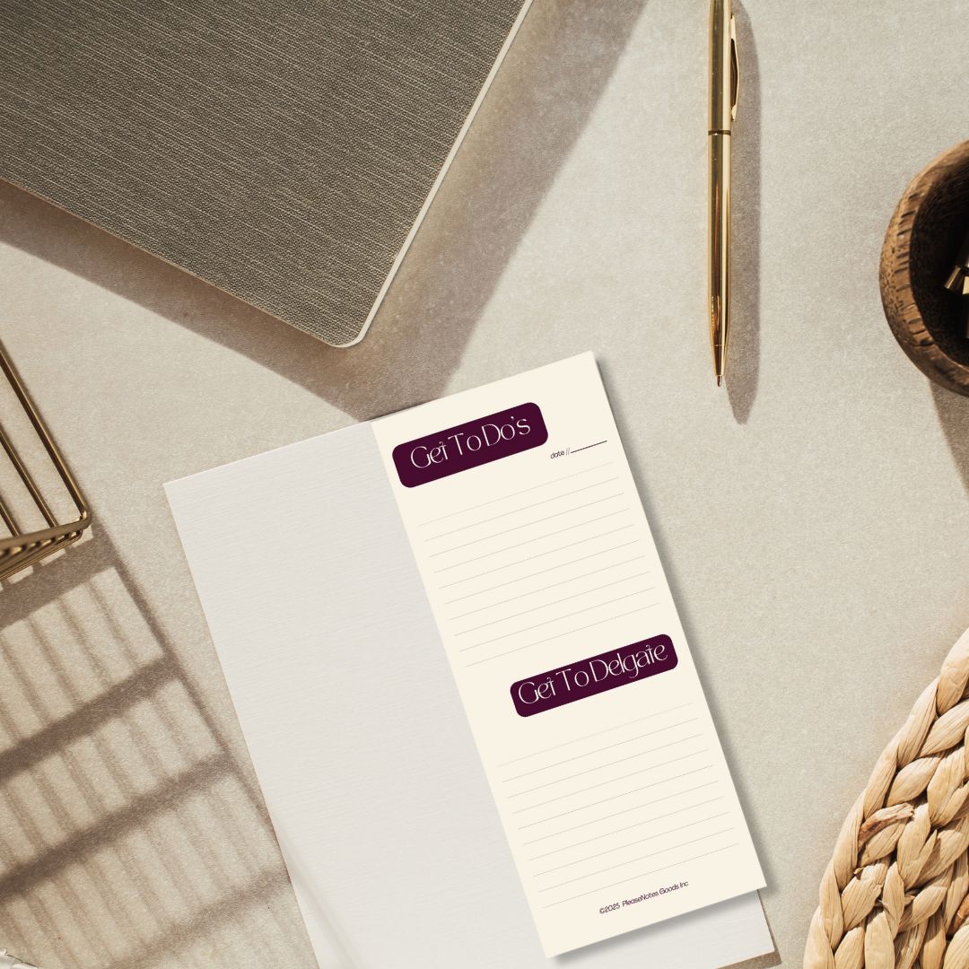 The "Done & Delegated" Notepad - PleaseNotes - Notepads