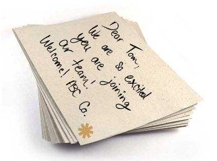 Packaging - Note Card