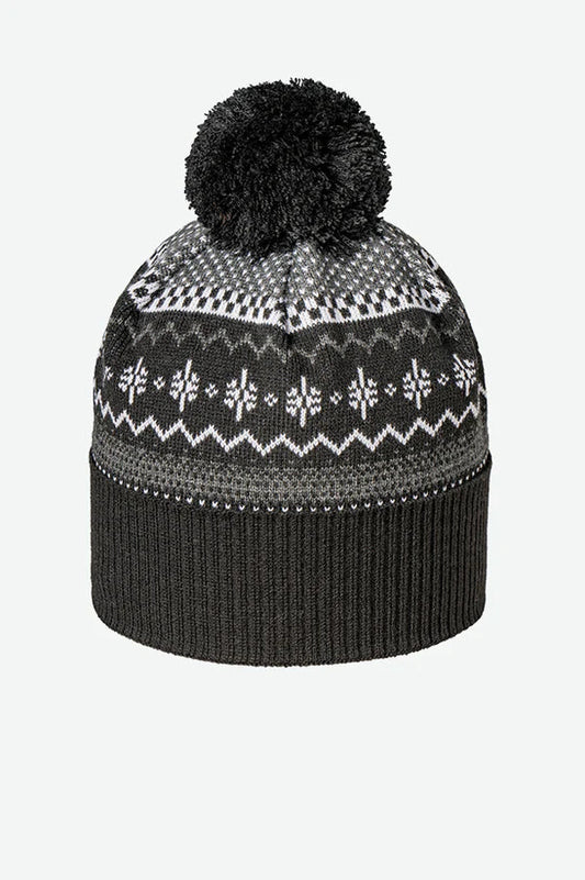 Canada-Made Eco-Friendly Recycled Snowflake Pom Beanie