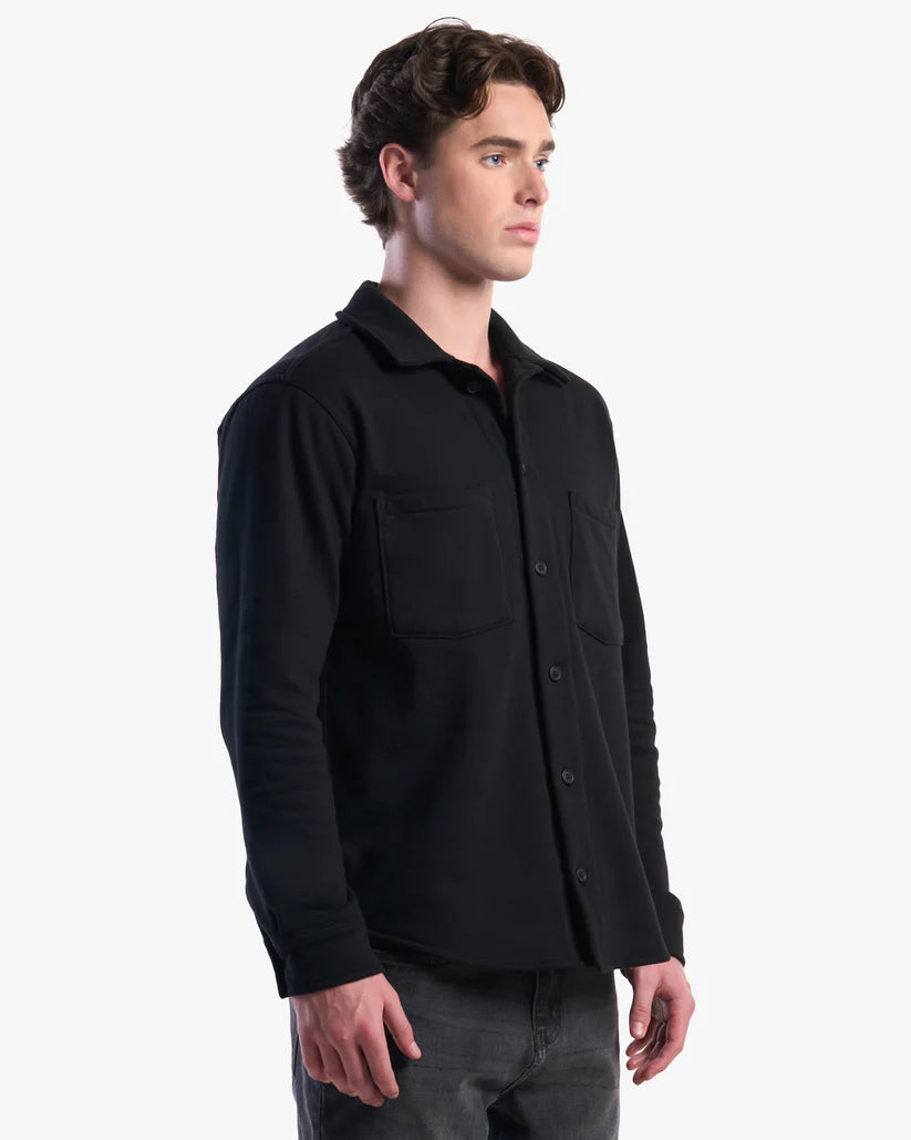 Brandable Organic Fleece Overshirt - Made in Canada