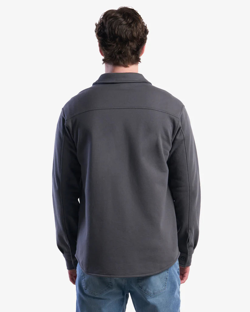 Brandable Organic Fleece Overshirt - Made in Canada