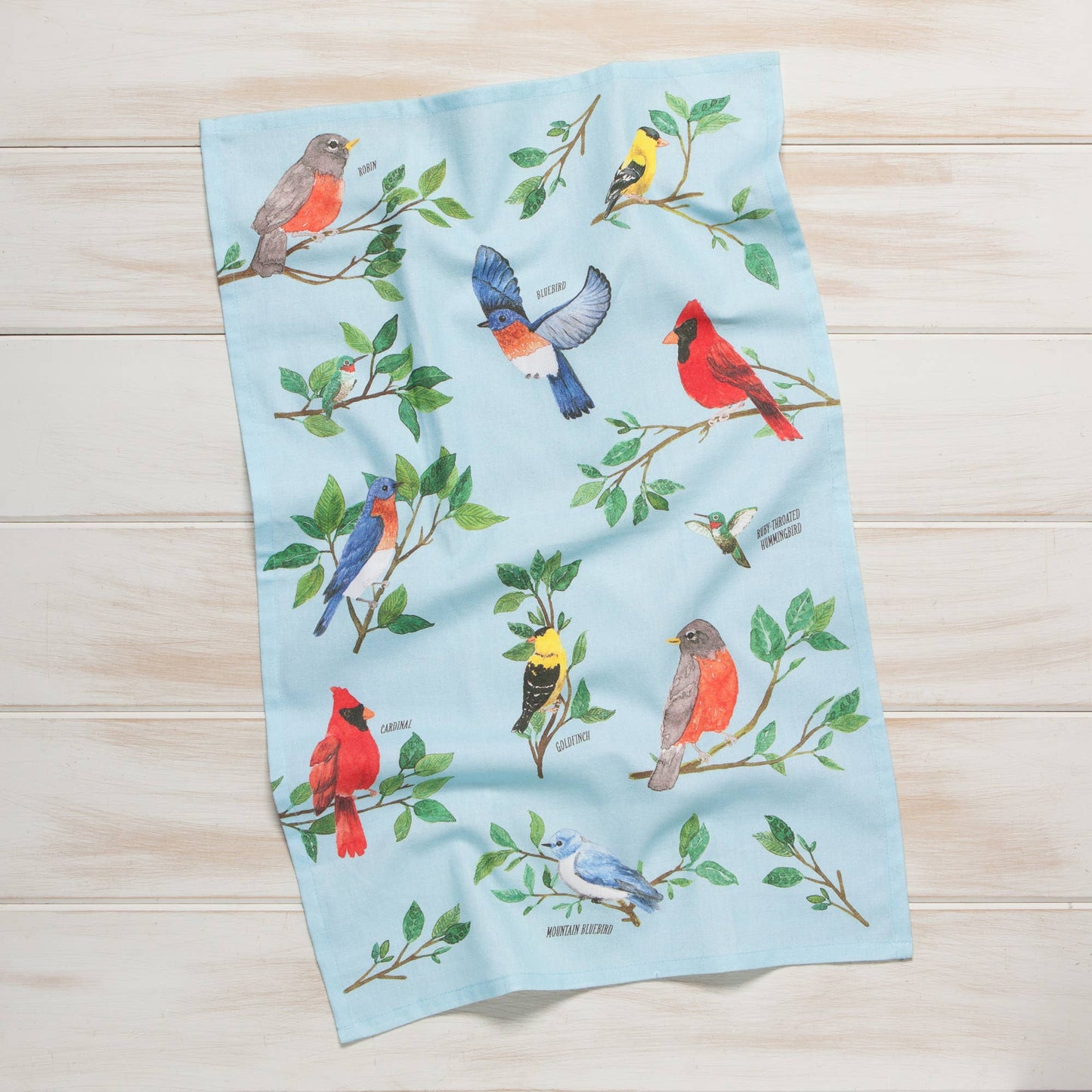 Birdsong Dishtowel