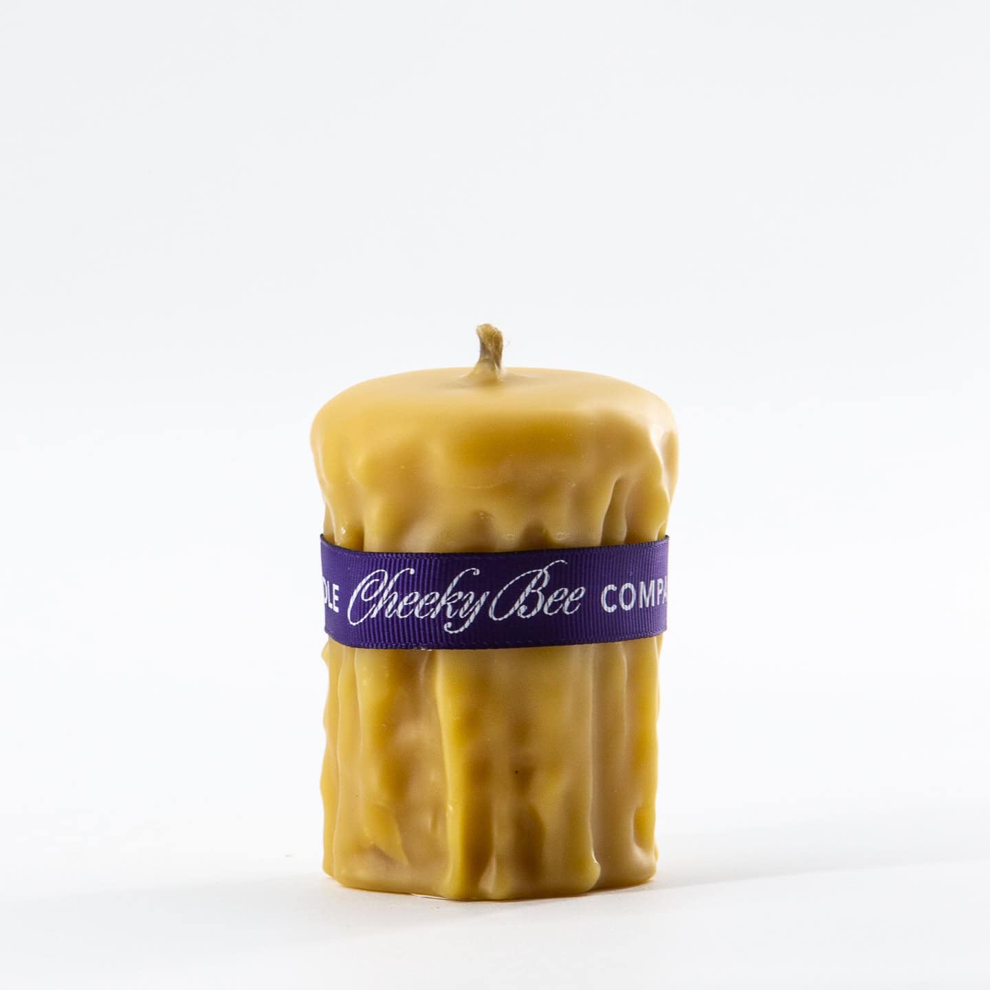 Signature Drip Pillar Beeswax Candle