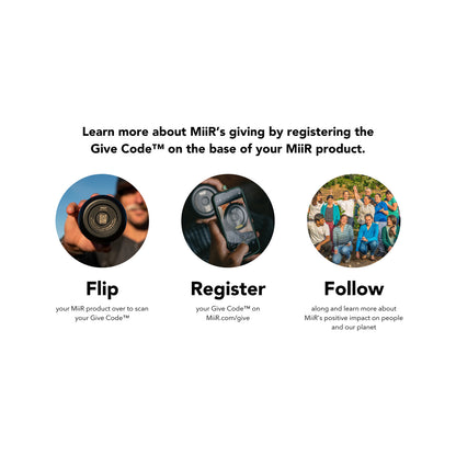MiiR® Thermal Brandable 16 oz. Tumblr with Give Back Program