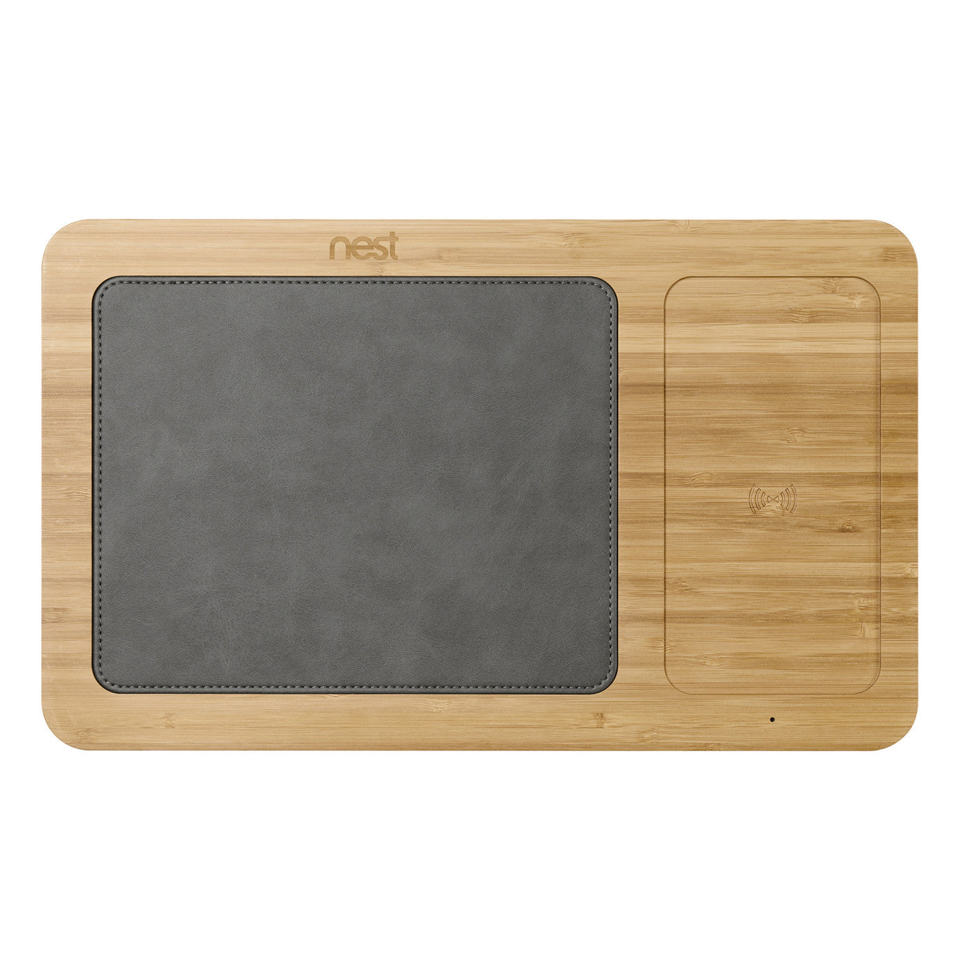 Bamboo Wireless Charging Mouse Pad