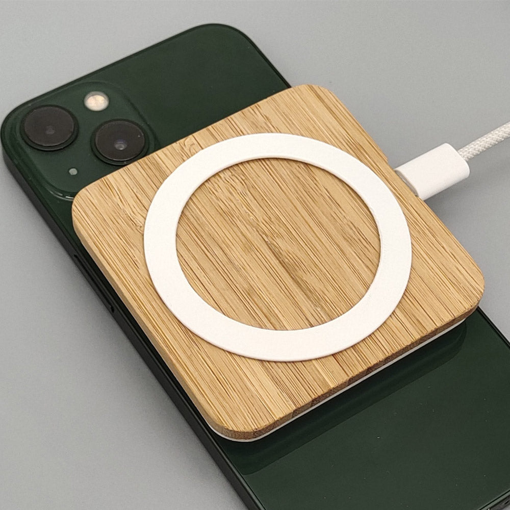 GRS Certified Recycled 15W Magnetic Wireless Charger