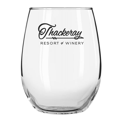 Brandable 15 oz Stemless Wine Glass