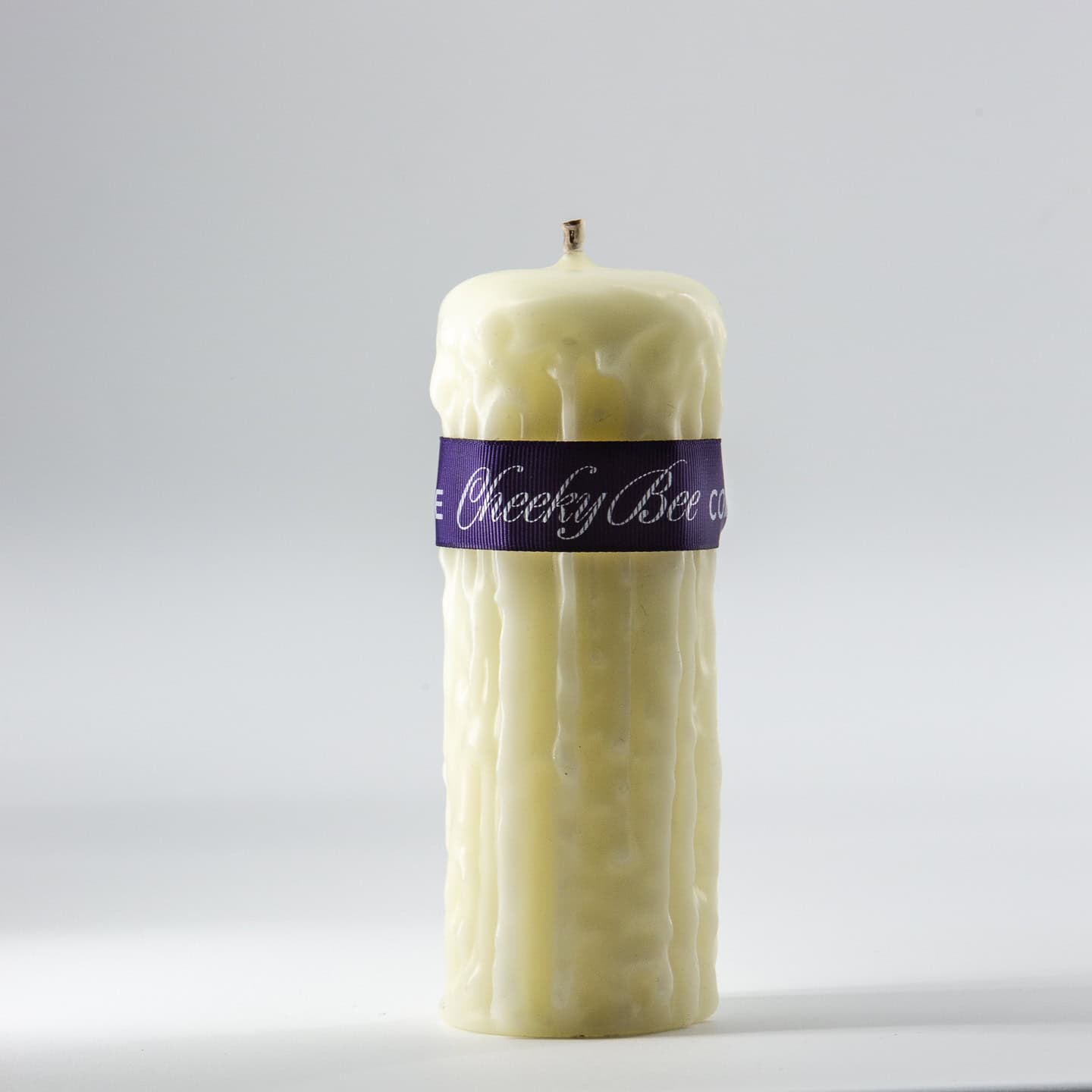 Signature Drip Pillar Beeswax Candle