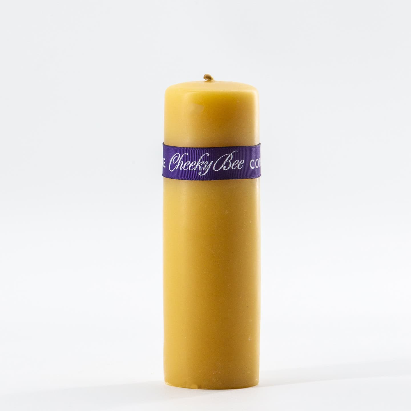 Traditional Smooth Pillar Beeswax Candle