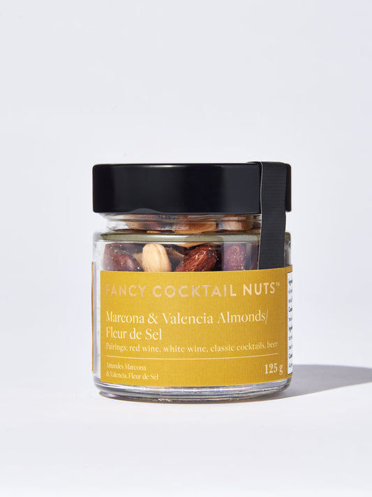 Fancy Cocktail Nuts - Marcona & Valencia Almonds, Sea salt