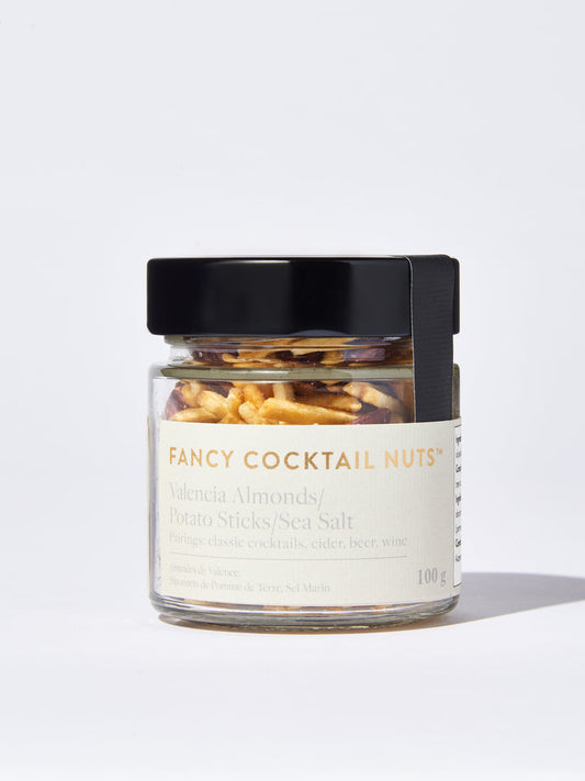 Fancy Cocktail Nuts - Valencia Almonds & Potato Sticks